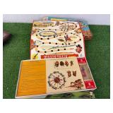 Vintage Games - Leave it to Beaver, Wagon Train & The Flintstones