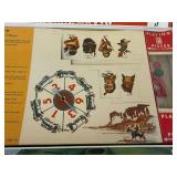 Vintage Games - Leave it to Beaver, Wagon Train & The Flintstones
