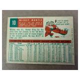 1959 Mickey Mantle Topps #10