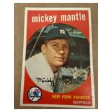 1959 Mickey Mantle Topps #10