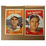 1959 Topps Baseball Cards - 10 Different