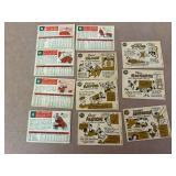 1959 Topps Baseball Cards - 11 Different