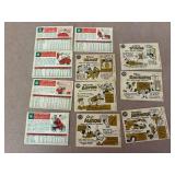 1959 Topps Baseball Cards - 11 Different