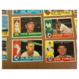 1960 Topps Baseball Cards - 20 Different