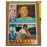 1960 Topps Baseball Cards - 21 Different
