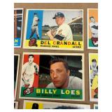 1960 Topps Baseball Cards - 21 Different