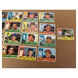 1960 Topps Baseball Cards - 21 Different