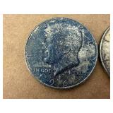 2 - 1964 Kennedy Half Dollars