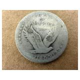 Standing Liberty US Quarter & 1938 Canadian Quarter