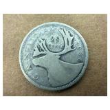 Standing Liberty US Quarter & 1938 Canadian Quarter