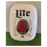 Miller Lite Plastic Sign