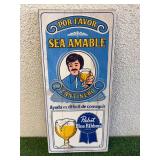 Pabst Blue Ribbon Wood Sign