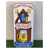 Pabst Blue Ribbon Wood Sign