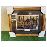 Hot on the Trail Wildlife Framed Art