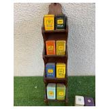 Cookie Cutters, Spice Rack & Tins