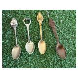 Souvenir Spoons & Display Rack