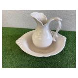 Wash Basin Bowl & Pitcher