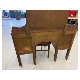 Makeup Desk with Stool