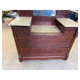 Antique Marble Top Dresser/Washstand