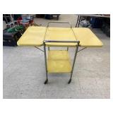 Metal Serving Cart with Drop Down Sides
