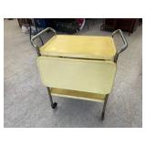 Metal Serving Cart with Drop Down Sides