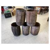 Vintage Wood Barrels