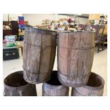 Vintage Wood Barrels