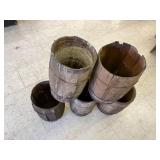 Vintage Wood Barrels