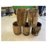 Vintage Wood Barrels