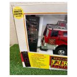 New Rescue Boom Fire  Engine