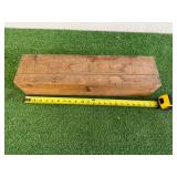 Very Early Crocket Set in Wood Box