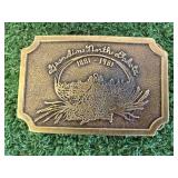 Grandin ND 100th Centennial 1981 Belt Buckle 1 of 200