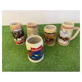 Budweiser Steins