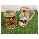 Budweiser Steins