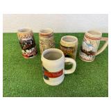 Budweiser Steins