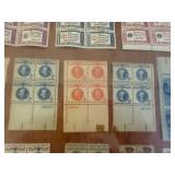 Framed Stamp Collection