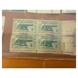 Framed Stamp Collection
