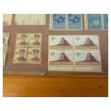 Framed Stamp Collection