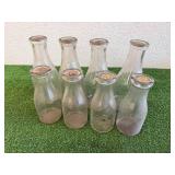 Glass Milk Bottles