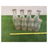 Glass Milk Bottles