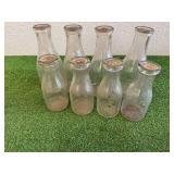 Glass Milk Bottles