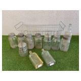 Canning Jars & Glass Bottles