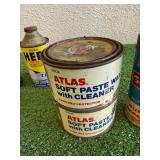 Vintage Fuel Station Cans