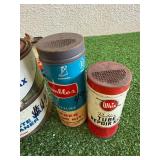 Vintage Fuel Station Cans