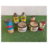 Vintage Fuel Station Cans