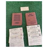 War Ration Books/Stamps