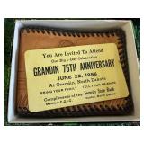 Grandin Area Advertising Items