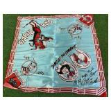 Roy Rogers "King of the Cowboys" Scarf 24" x 24"