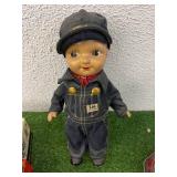 Vintage Buddy Lee Doll, 3D Viewer & Reels, Globe