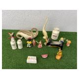 Collectibles - Salt & Pepper Shakers, Planter & Home Decor